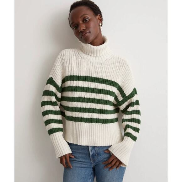 Madewell Wide Rib Turtleneck Sweater XS - Picture 1 of 8